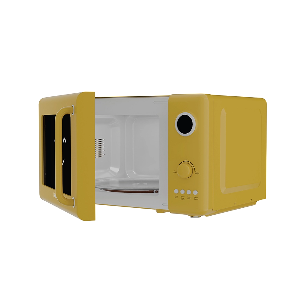 Haier Vogue 20L Lemon Solo Microwave Oven with Auto Cook Menus I Digital Display